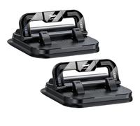 OLYGEE Car Phone Holder 360 Degree Rotation, Rotating Car Dashboard Phone Holder and Parking Number Sign (2pcs black)