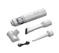 OLYGEE Car Vacuum Portable with 19000Pa Powerful Suction, Handheld Vacuum Cordless Rechargeable Blow & Suction 4 in 1 with Accessories for Cars Home or Make Fire in The Wild By Blowing Air (Write)