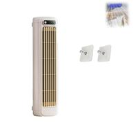 Olygee Cooling Ace, condizionatore portatile con ventola di raffreddamento, a 3 velocità, ricarica USB, raffrescatore d'aria for stanza e patio, condizionatore d'aria di raffreddamento.(White)