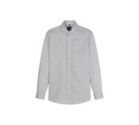 OLYMP Camicia blu chiaro / marrone / grigio argento / bianco Uomo - PROMO - Taglie forti - Camicie da uomo OLYMP L