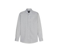 OLYMP Camicia blu chiaro / marrone / grigio argento / bianco Uomo - PROMO - Taglie forti - Camicie da uomo OLYMP XXL-XXXL
