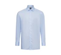 OLYMP Camicia da uomo a maniche lunghe, Luxor, Faux Uni, 465 Modern Fit 20,19 Global Kent, Blu 11, 50