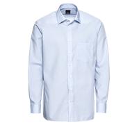 OLYMP Luxor - Camicia da Uomo in Stile Moderno, Non necessita di Stiratura, Facile da Pulire, 100% Cotone, a Maniche Lunghe, Adatta al Completo