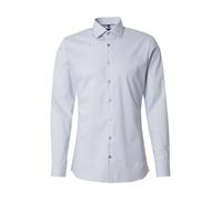 OLYMP Camicia business blu / bianco Uomo OLYMP 39 blu / bianco
