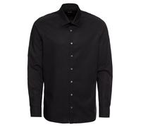 OLYMP Camicia business 'Level 5' nero, Taglia 38