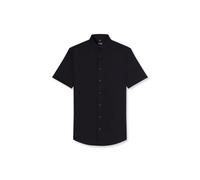 Olymp Uomo Camicia Business a Maniche Corte Modern Fit,Schwarz 68,47