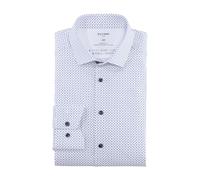 OLYMP Camicia da uomo a maniche lunghe 24/Seven,Modern fit, Blu 11, 40
