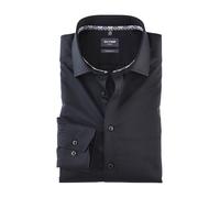 OLYMP Camicia da uomo a maniche lunghe, Luxor, raso, Luxor Modern Fit, 19 Global Kent