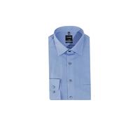 Olymp Uomo Camicia Business a Maniche Lunghe Modern Fit,Blau 15,39