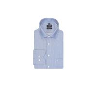 OLYMP Camicia 'Luxor' navy / bianco Uomo OLYMP M-L