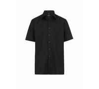 Olymp Uomo Camicia Business a Maniche Corte Modern Fit,Schwarz 68,47