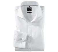 OLYMP Camicia No6 six super slim (Cutaway, Comfort Stretch), bianco, 40