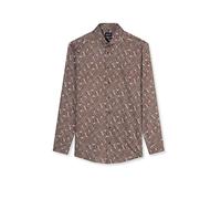 OLYMP Camicia Regular Fit marrone | 43