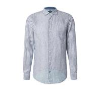 OLYMP Camicia zappiro / bianco Uomo OLYMP L zappiro / bianco
