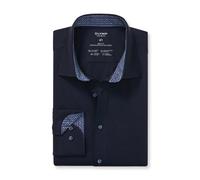Olymp Level Five 24/Seven Camicia Da Uomo Business Body Fit Blu 217884 18