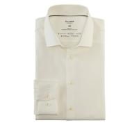 Olymp Level Five 24/Seven Herren Businesshemd Body Fit Beige 073464 20
