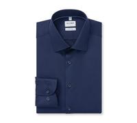 Olymp Level Five Body Fit Camicia Da Uomo Business Blu 201184 18 Marino