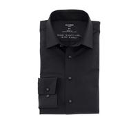 Olymp Luxor 24 / Seven Uomo Camicia da Ufficio Nero 120264 68