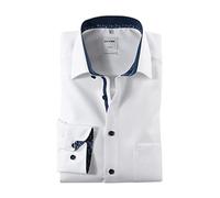 Olymp Luxor - Maniche Corte da Uomo | camicia, polsini, vestibilità comoda, 100% cotone