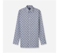 Olymp Luxor Modern Fit Camicia Da Uomo Blu Floreale 120384 11 BLEU