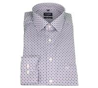Olymp Luxor Modern Fit Camicia Da Uomo Blu Floreale 125484 18 Marino