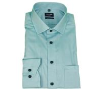 Olymp Luxor Moderno Fit Uomo Camicia da Ufficio Verde 120154 41 Menta