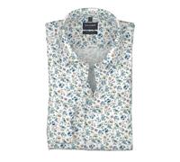Olymp Luxor Uomo Camicia da Ufficio Moderno Fit Braccio extra Lungo Bunt Floral