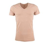 Olymp Corpo Fit Level Cinque 5 Base T-Shirt Color Pelle Scollo A V 0801 12 24