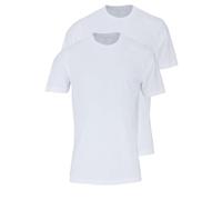 Olymp Uomo Nascosto T-Shirt Moderno Fit Bianco 070012 00