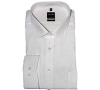 OLYMP Shirt da Uomo Fit Moderna Extra Maniche Lunghe e Bianco, Taglia L