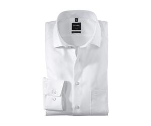 OLYMP, ,Shirts ,Uomo ,Bianco ,S Camicia Classica Elegante