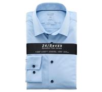 Olymp Uomo Camicia 24/Seven Dynamic Flex Jersey All Time Blu 120264 10 Hel