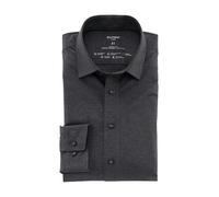 Olymp Uomo Camicia Business a Maniche Lunghe 24/Seven,Modern Fit,Anthrazit 67,39