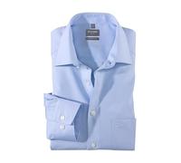 Olymp Uomo Camicia Business a Maniche Lunghe Comfort Fit,Bleu 11,45