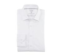 Olymp Uomo Camicia Business a Maniche Lunghe Level Five 24/Seven,Body Fit,Weiß 00,41