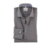 Olymp Uomo Camicia Business a Maniche Lunghe Level Five,Body Fit,Anthrazit 67,40