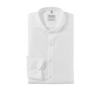 OLYMP uomo camicia business a maniche lunghe Level Five,body fit,colletto alto,weiss 00,39