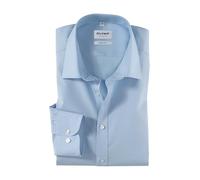 Olymp Uomo Camicia Business a Maniche Lunghe Level Five,Body Fit,Hellblau 10,40