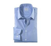 Olymp Uomo Camicia Business a Maniche Lunghe Level Five,Body Fit,Royal 19,38