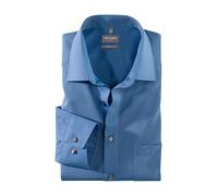 OLYMP uomo camicia business a maniche lunghe Luxor,comfort fit,New Kent,Blau 15,42