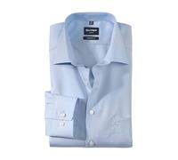 Olymp Uomo Camicia Business a Maniche Lunghe Modern Fit,Blau 15,41
