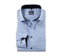 Olymp Uomo Camicia Business a Maniche Lunghe Modern Fit,Hellblau 10,37