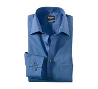 Olymp Uomo Camicia Business a Maniche Lunghe Modern Fit,Indigo 96,40
