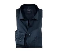 Olymp Uomo Camicia Business a Maniche Lunghe Modern Fit,NachtBlau 14,39