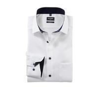 Olymp Uomo Camicia Business a Maniche Lunghe Modern Fit,Weiß 00,40