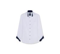 Olymp Uomo Camicia Business a Maniche Lunghe Modern Fit,Weiß 00,45