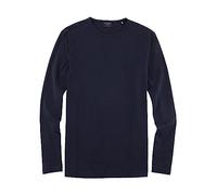 Olymp Uomo Maglietta Manica Lunga Level Five T-Shirt,Body Fit,Collo Rotondo,Blu (Marine 18),XL