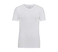 Olymp Uomo T-Shirt Nascosto Maglietta Basic Bianco Tinta Unita 080312 00