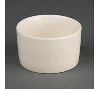 Olympia - 12 pirottini in porcellana, 70 mm, colore: Avorio