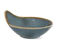 Olympia 12 x forno Dipping pot Ocean 70 ml 69,7 gram con manico piatto ciotola stoviglie
